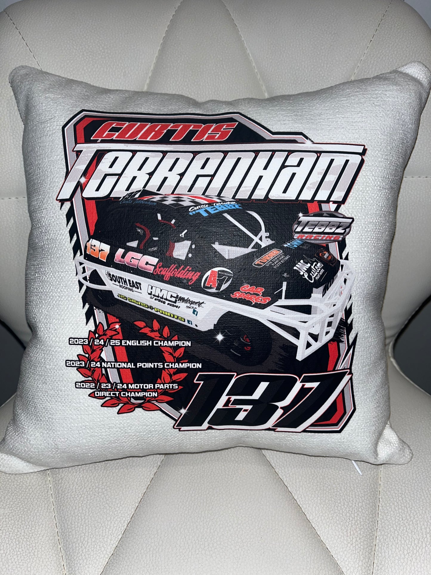 Tebbz Racing Cushion