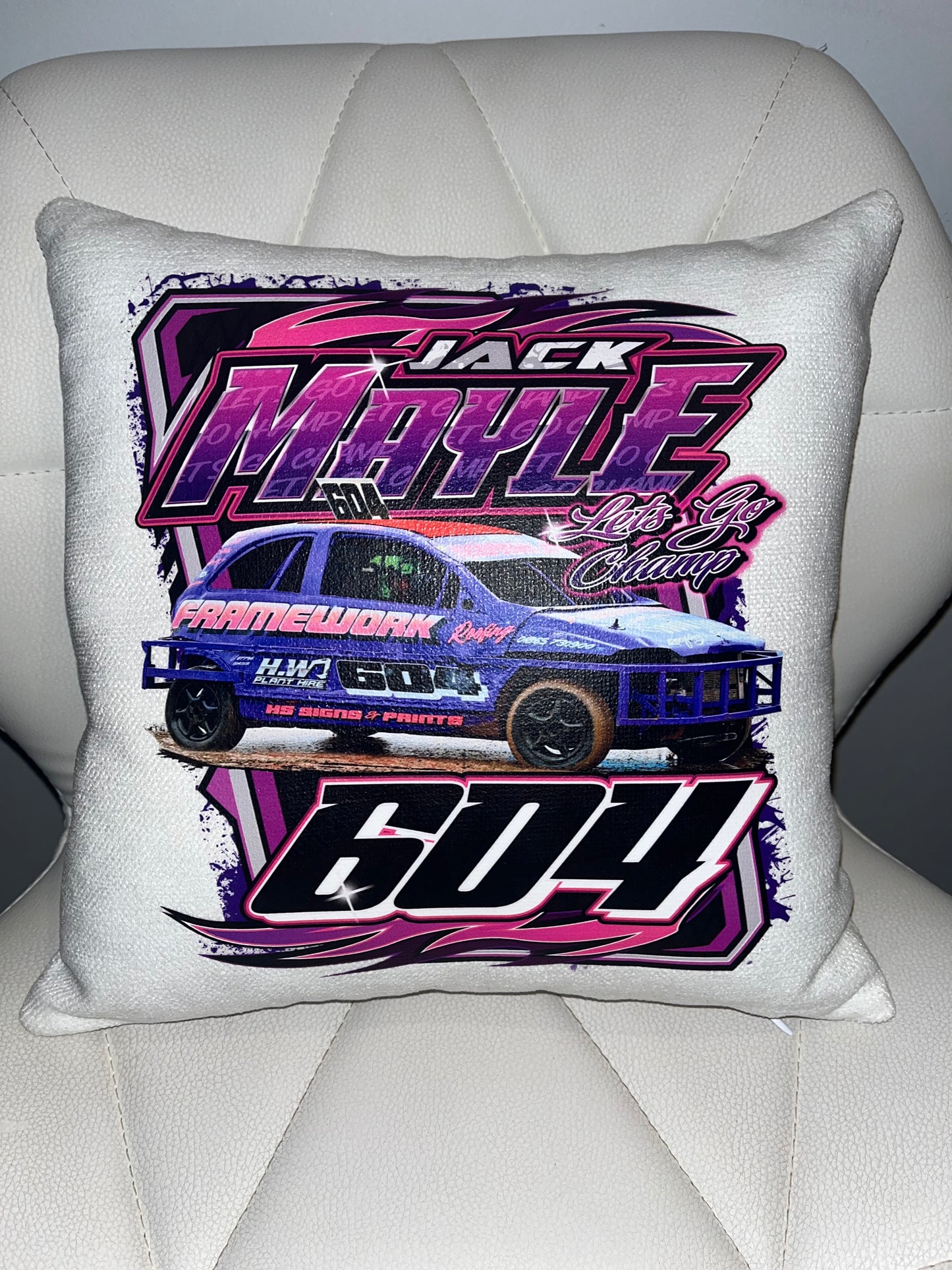 Tebbz Racing Cushion
